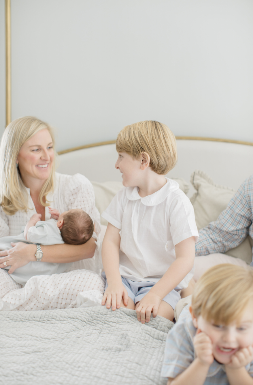 candid toddler laughing photo