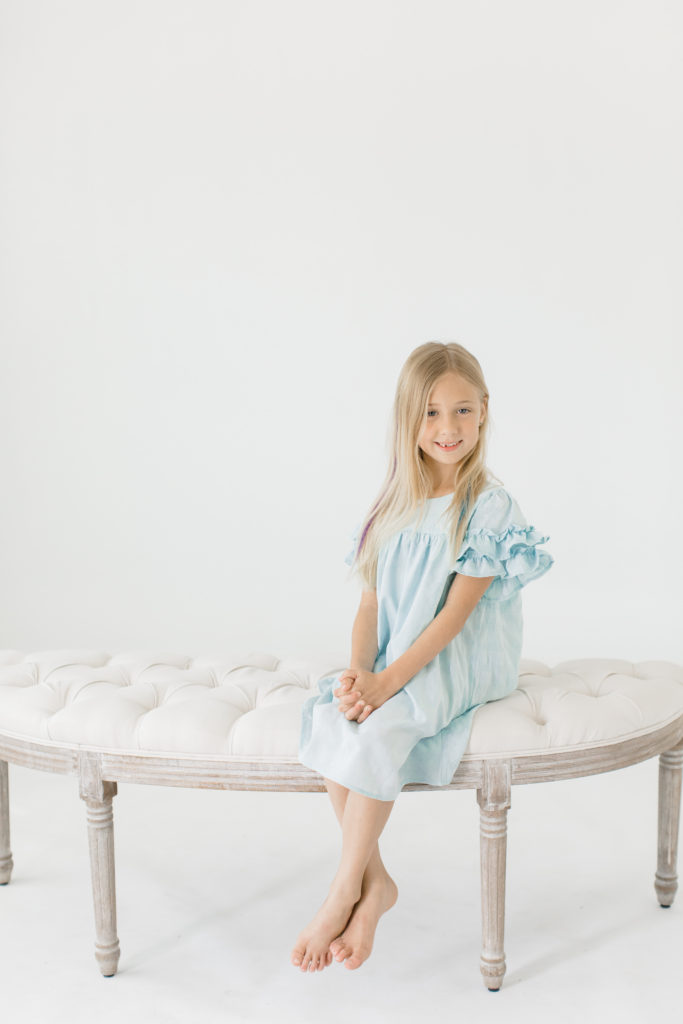 Heirloom Children's Portrait Sessions are being offered this spring at Nicole Bielenin Photography's studio.